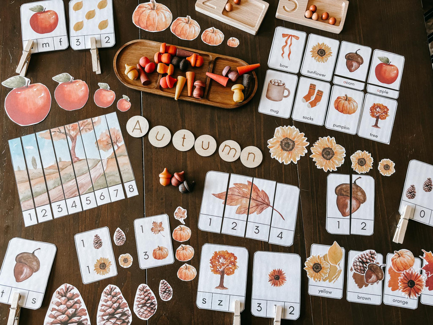 Autumn Morning Basket/Quiet Time Kit - Preschool