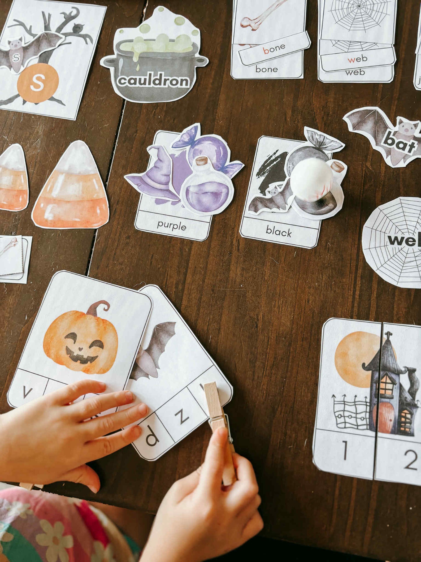 Halloween Morning Basket/ Quiet Time kit - preschool