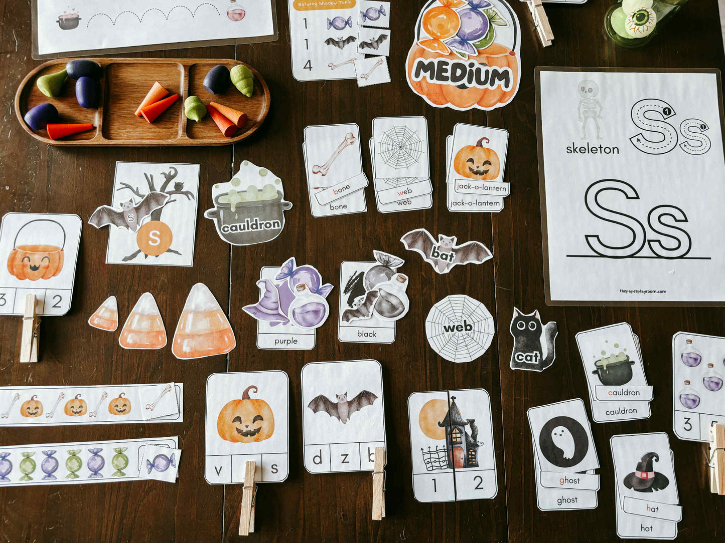 Halloween Morning Basket/ Quiet Time kit - preschool