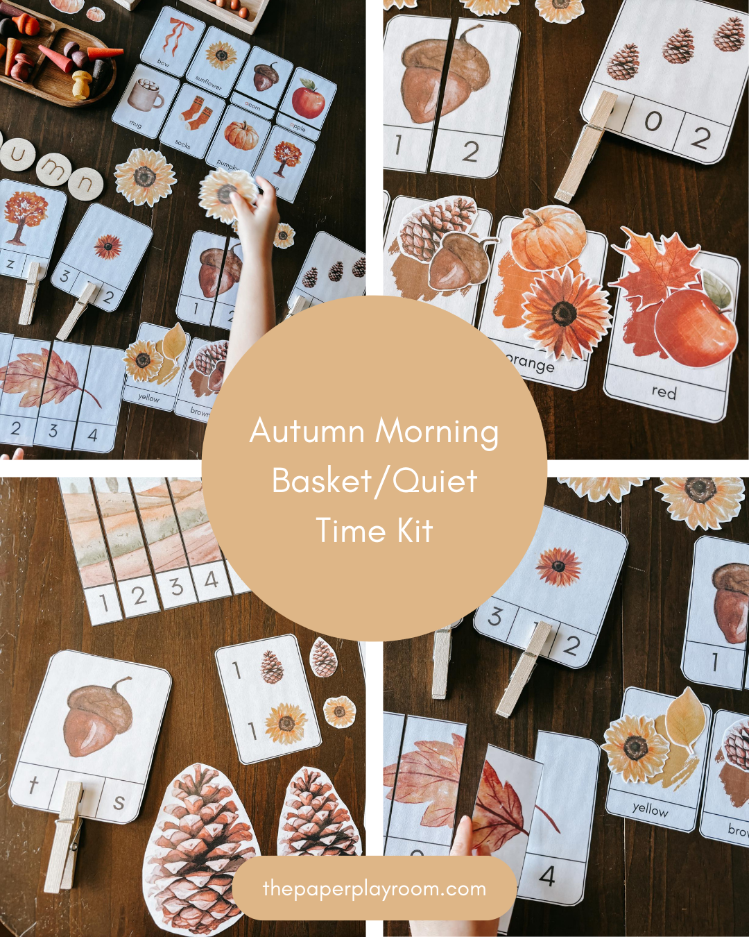 Autumn Morning Basket/Quiet Time Kit - Preschool