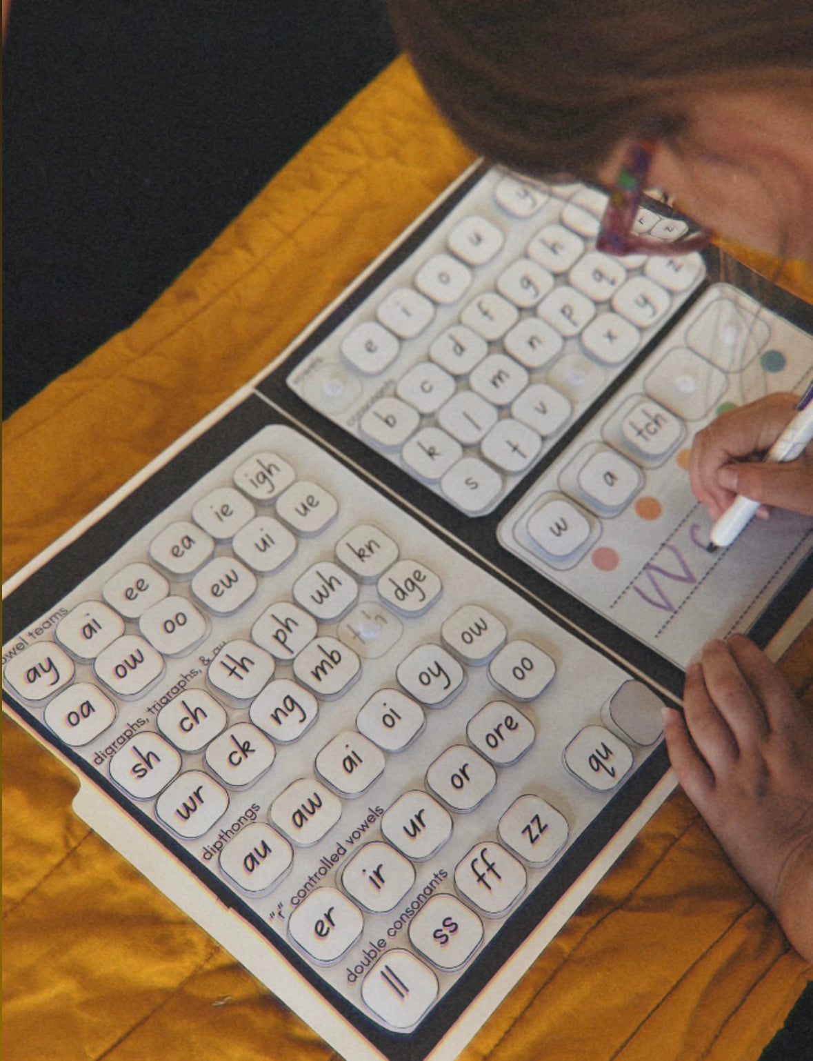 Printable Phonics Tiles & Word Mapping Mats | Word Builder Kit