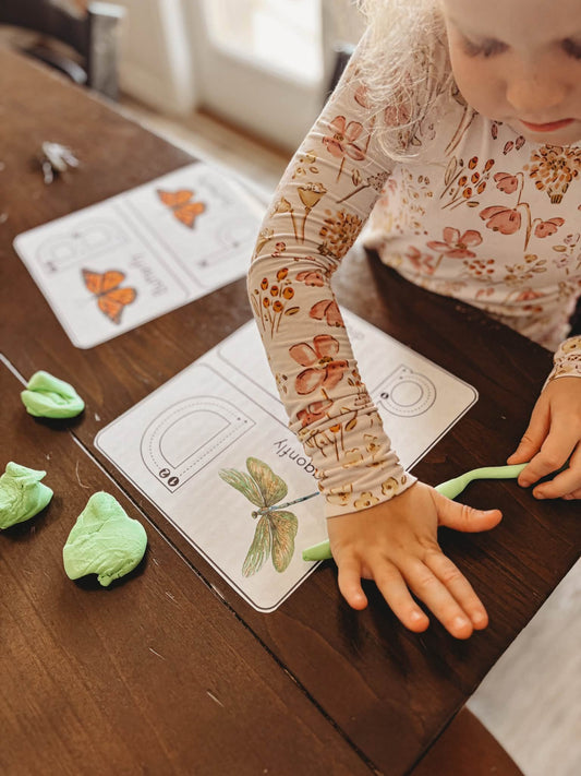 Pre-Writing Letter Practice Mats (Full Alphabet Print)