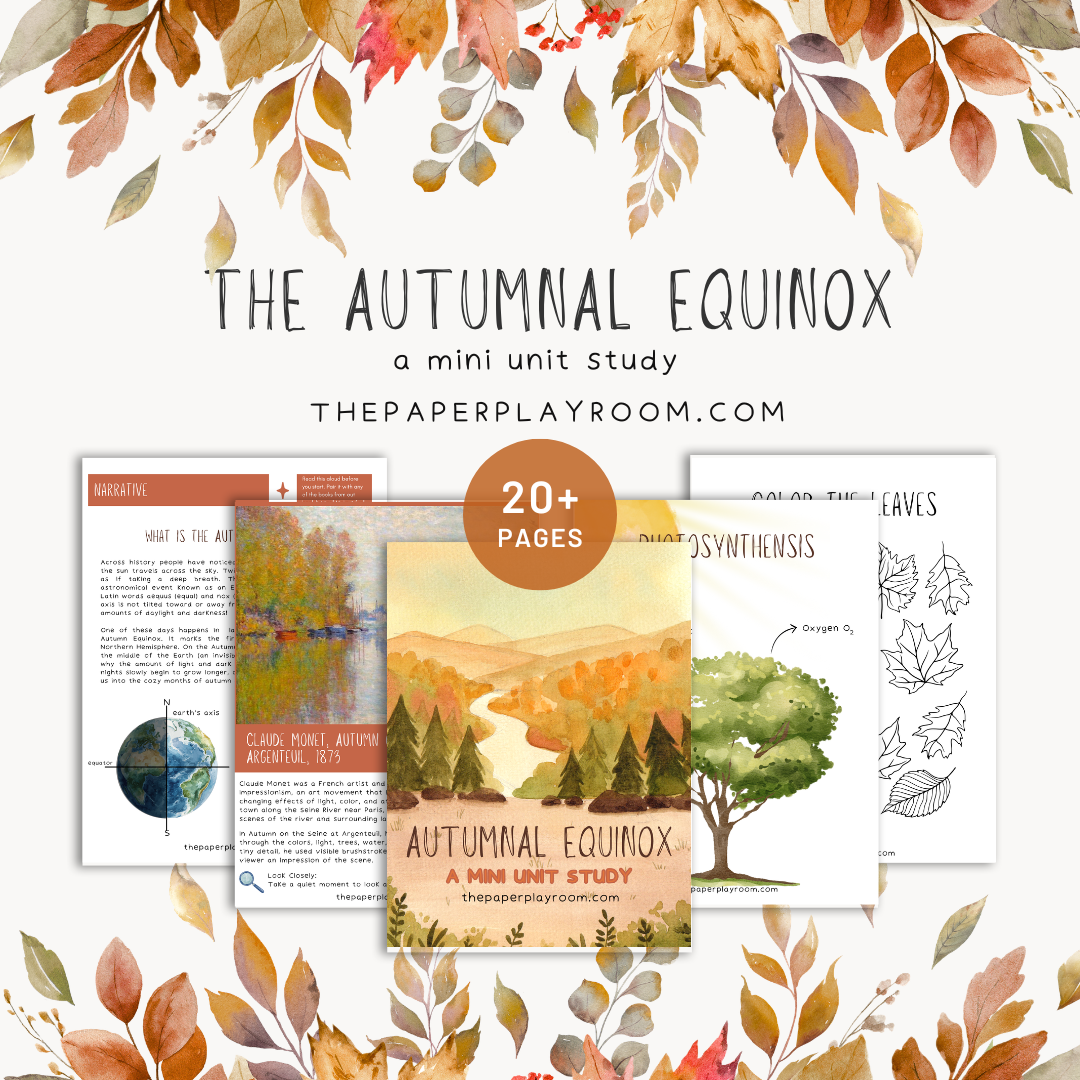 Autumnal Equinox - Mini Unit Study