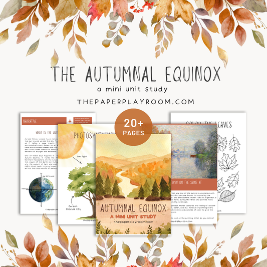 Autumnal Equinox - Mini Unit Study