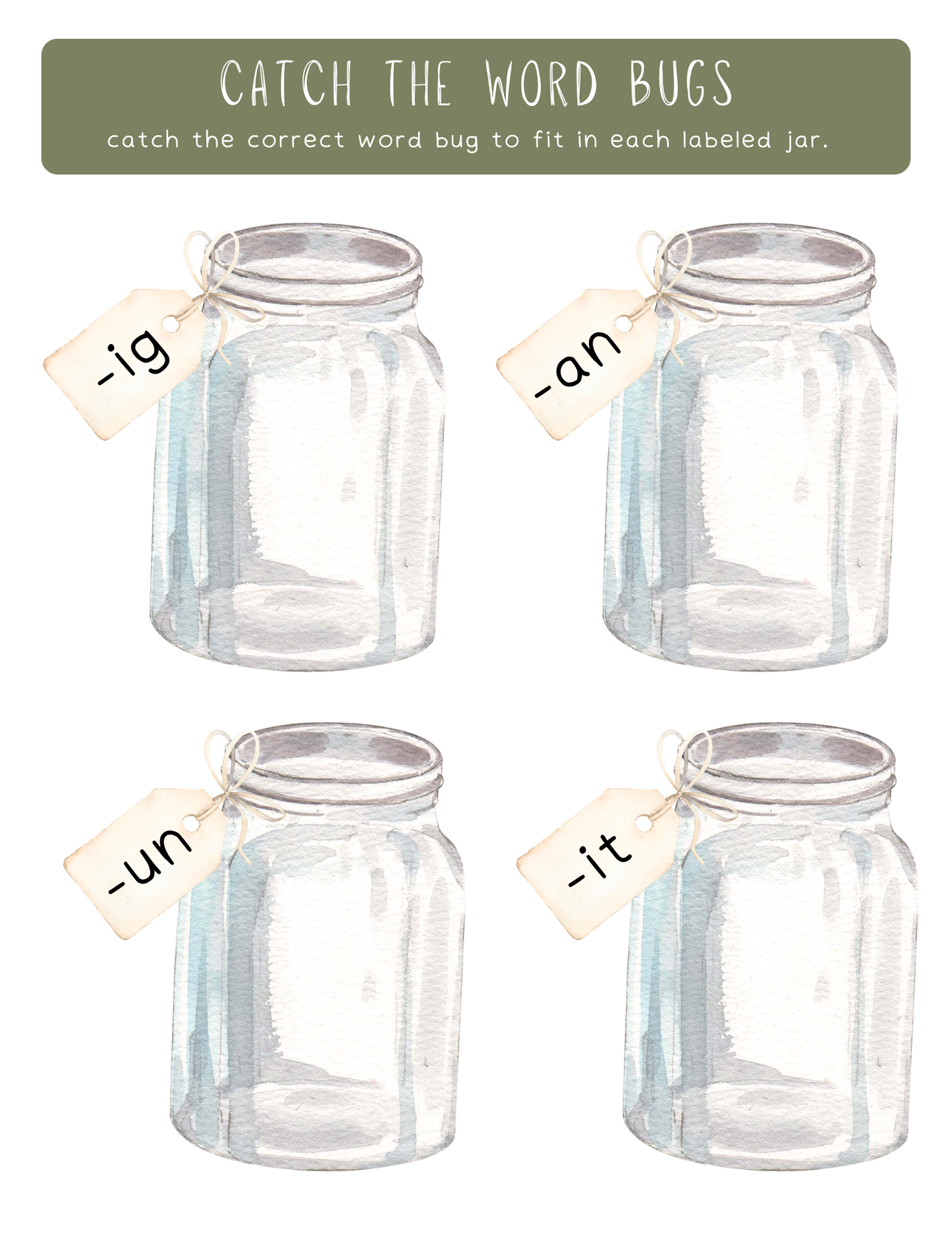Intro to Insects Activity Unit